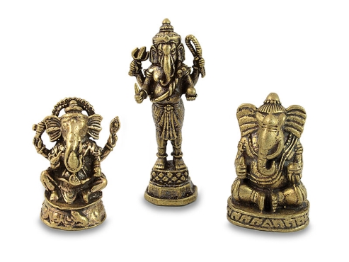 Kleine Ganesha Statuen