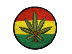Aufnäher / Patch - Cannabis Blatt
