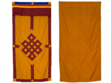 Tibetischer Türbehang - Unendlicher Knoten