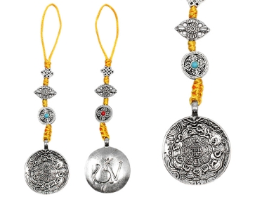 Melong astrologisches Amulett Schutzanhänger für Auto oder Tür