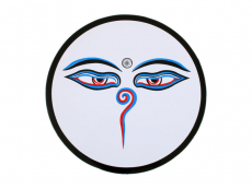 Aufkleber Sticker Buddha Eyes groß
