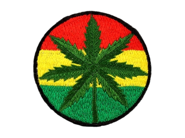 Aufnäher / Patch - Cannabis Blatt