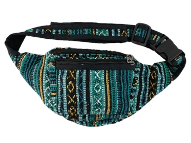 Gürteltasche Bauchtasche Hüfttasche blau gestreift