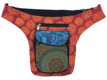 Gürteltasche Bauchtasche Mandala verschiedene Farben