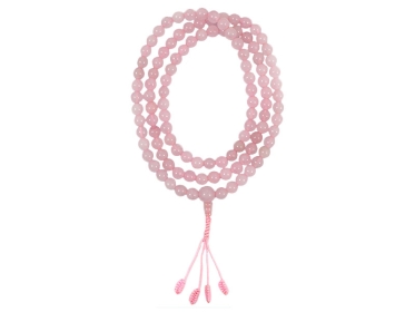 Rosenquarz Mala 8 mm