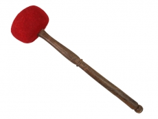 Klangschalen Filzschlägel weich rot 29 cm
