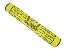 Tibetische Gebetsfahne mit 25 Fahnen Kalachakra 33 x 33 cm