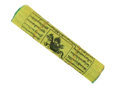 Tibetische Gebetsfahne 25 Fahnen Polyester 12 x 12 cm