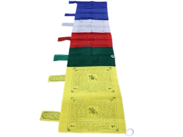 Gebetsfahne Fahnenmast Baumwoll-Mischgewebe 240 x 50 cm