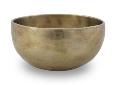 Gravierte Klangschale mit weiße Tara Gravur