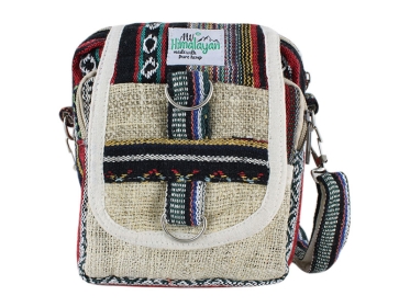 Hanf Schultertasche Jhari Reisetasche