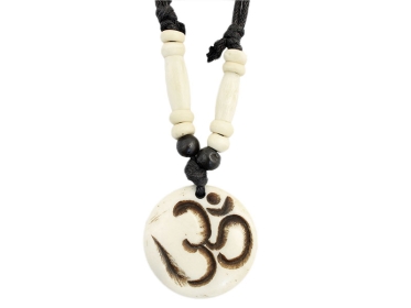 Knochen Kette - Om Symbol