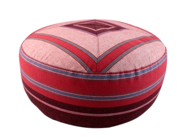 Meditationskissen Takiya rosa rot