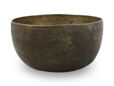 Antike nepalesische Thadobati Klangschale 734g