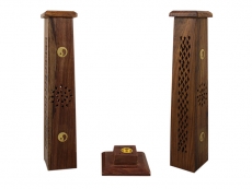 Vierkant Räucherturm Yin & Yang