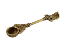 Dhoop Räucherlöffel Kobra Messing Löffel
