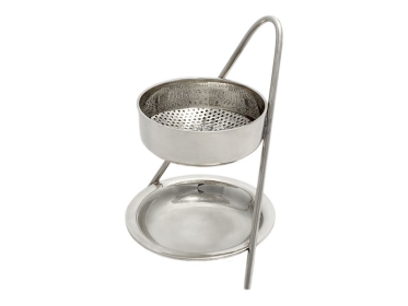 Räucherstövchen Räuchergefäß aus versilbertem Messing 10 cm