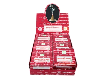 Satya Dragon Blood Räucherkegel