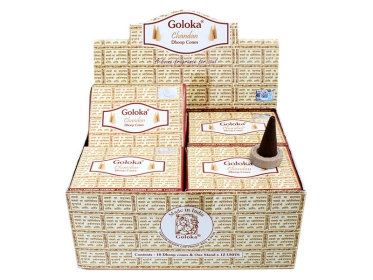 Goloka Chandan Räucherkegel