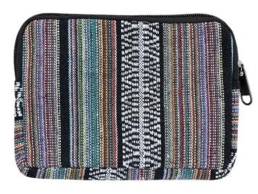 Brieftasche Kosmetiktasche Kulturbeutel gestreift
