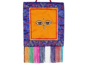 Tibetischer Wandbehang - Buddha Auge