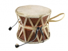 Damaru Shivas Handtrommel aus Kupfer