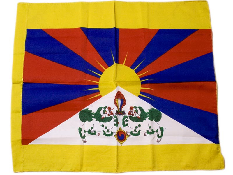 Flagge Fahne Tibet - 50 x 40 cm