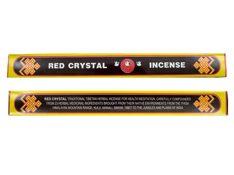 Räucherstäbchen - Red Crystal Incense