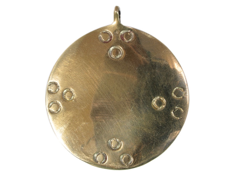 Tibetisches Melong schamanisches Spiegel Amulett