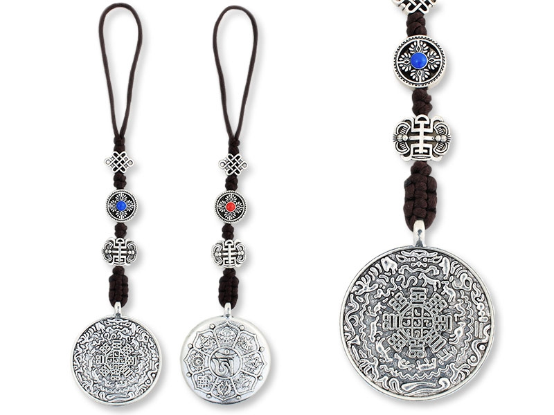 Melong astrologisches Amulett Schutzanhänger für Auto oder Tür