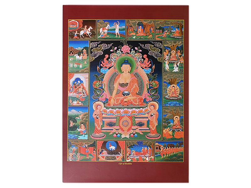 Dharma Poster Life of Buddha