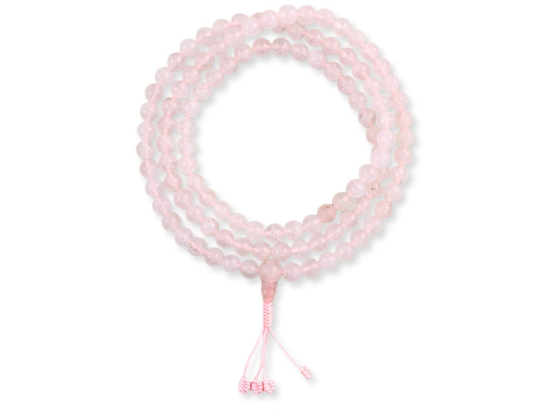Rosenquarz Mala 8 mm
