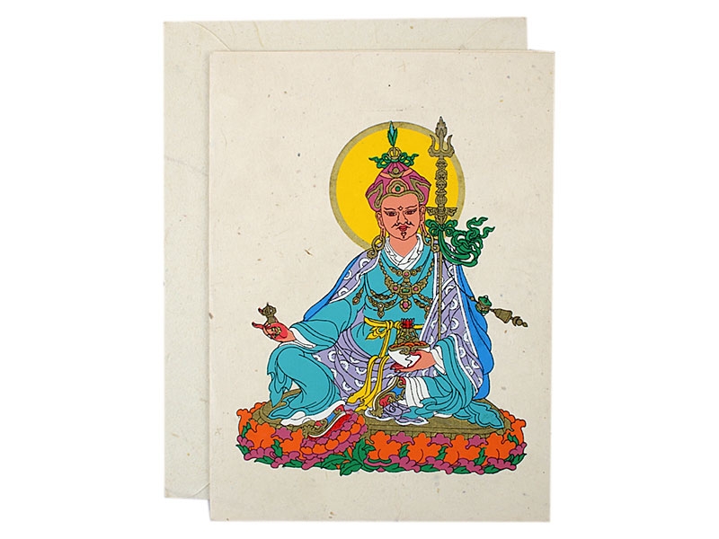 Grußkarten mit Umschlag Padmasambhava