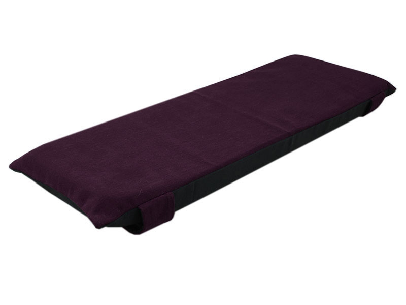 Meditationsbank Sitzkissen Baumwolle violett