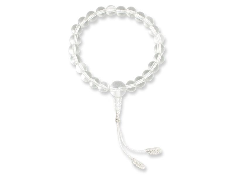 Hand-Mala Gebetskette - Bergkristall