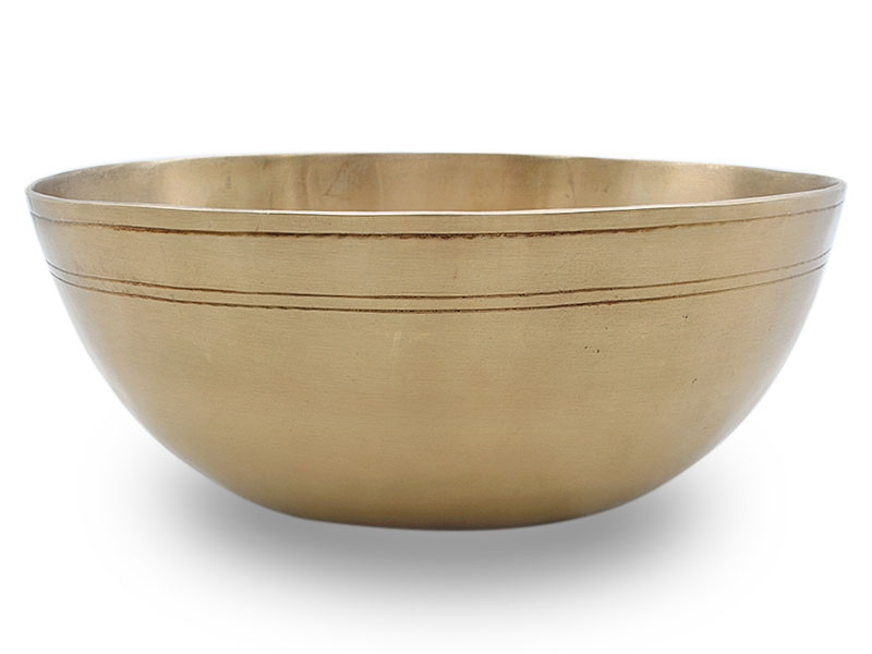 Tibetische Klangschale mit Mondknoten Umlauf