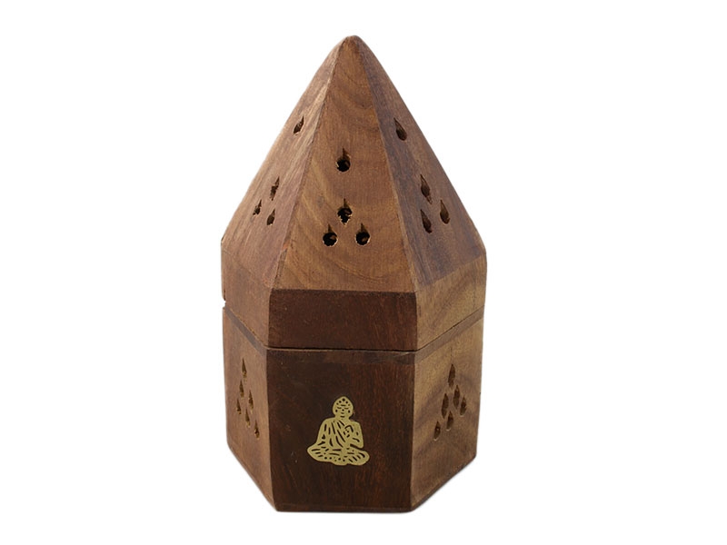 Weihrauchbrenner Räucherpyramide Buddha