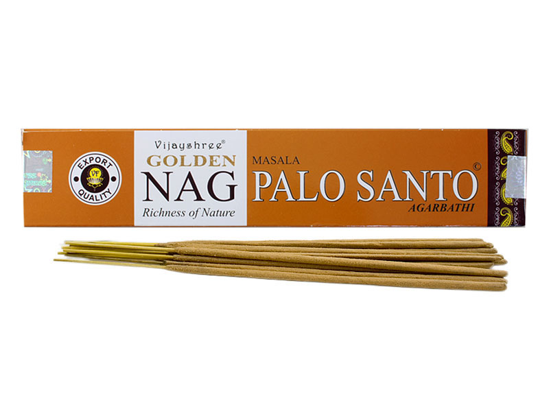 Räucherstäbchen - Golden Nag Palo Santo
