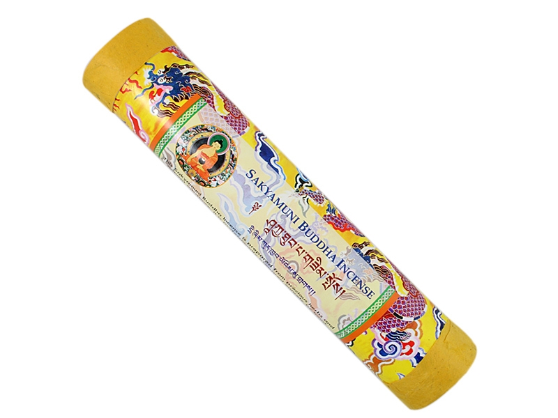 Incenso Tibetano Naturale Spikenard – 35g Con Porta Incenso In Legno – Guru Shop, Blu