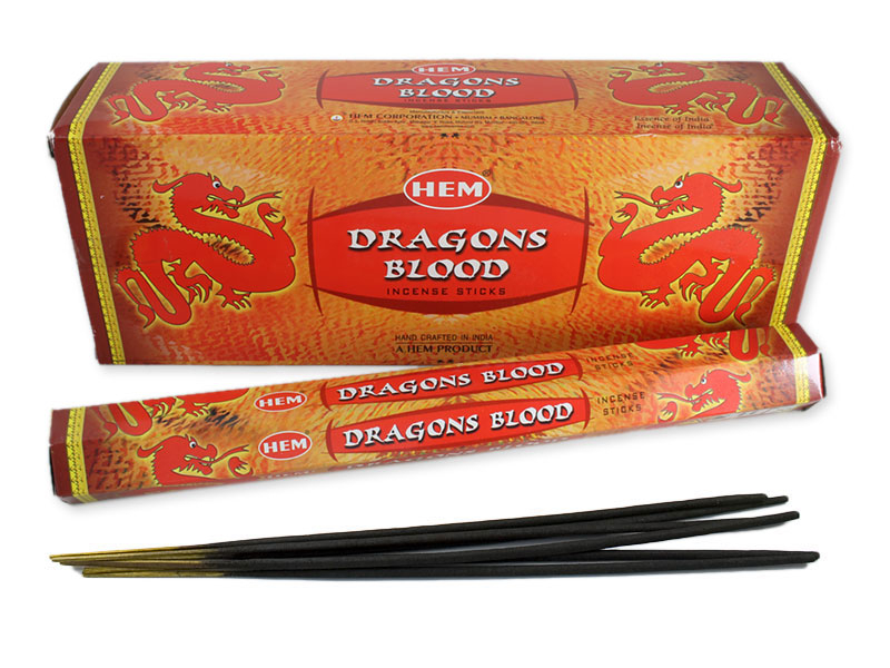 Hem Dragons Blood Räucherstäbchen