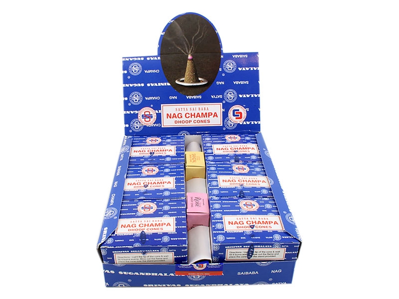 Sai Baba Nag Champa Räucherkegel