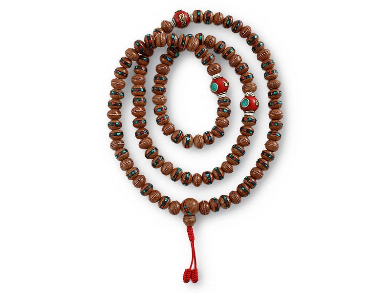 Edle Inlay Phönix Eye Bodhi Samen Mala