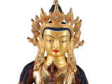 Vajrasattva Statue feuervergoldet 48 cm