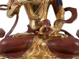 Vajrasattva Statue feuervergoldet 48 cm