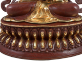 Vajrasattva Statue feuervergoldet 48 cm