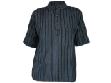 Kurta Hemd gestreift kurzarm
