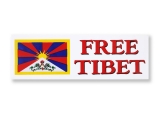 Aufkleber Sticker Free Tibet klein