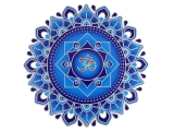 Aufkleber Fensteraufkleber Om Mandala
