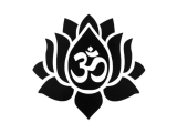 Aufkleber Sticker Lotus Om