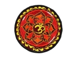 Aufnäher / Patch - Om Aum Symbol im Lotus